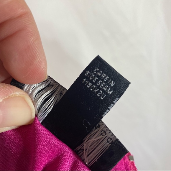 I.N. San Francisco Fuchsia Frilled Halter Dress - Picture 6 of 12